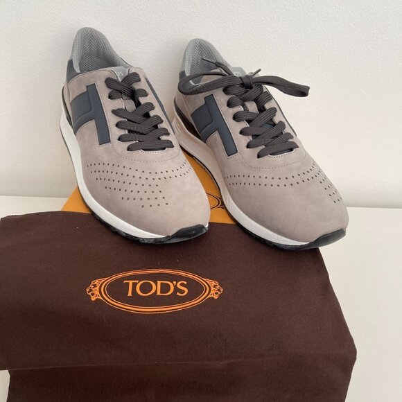 Tod\'s Italy‎ Allacciato Sportivo 69A Men\'s Sneakers Shoes, Sizes Tod\'s 10.5